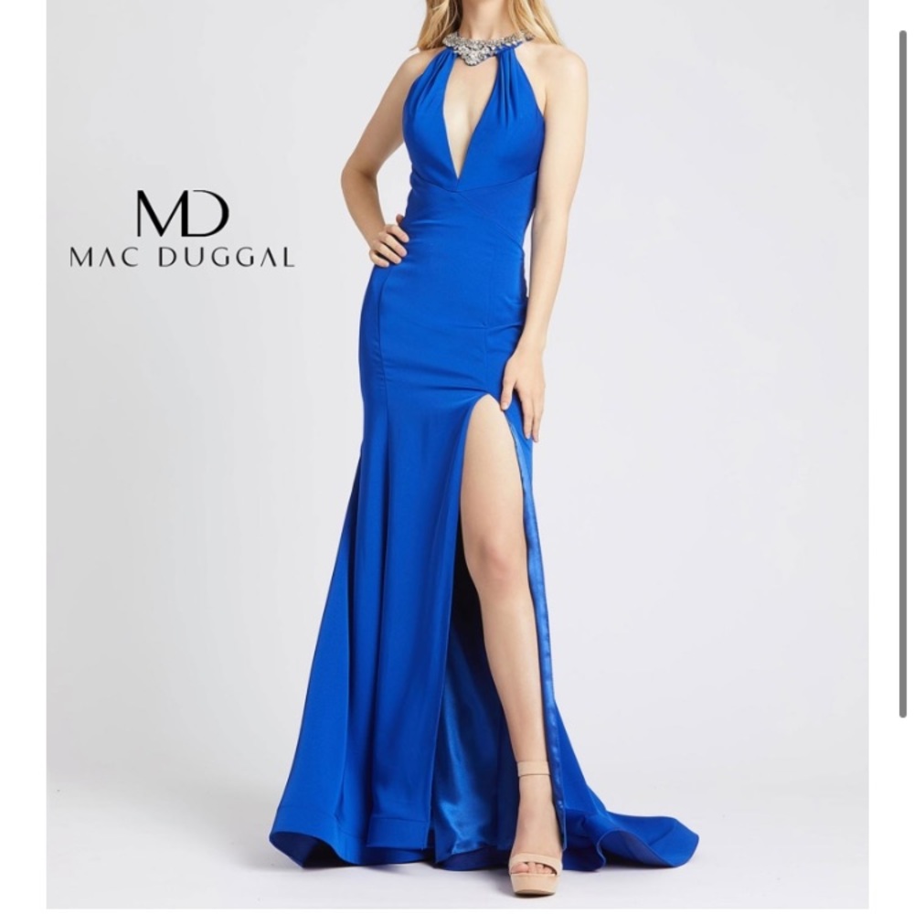 Mac Duggal gown